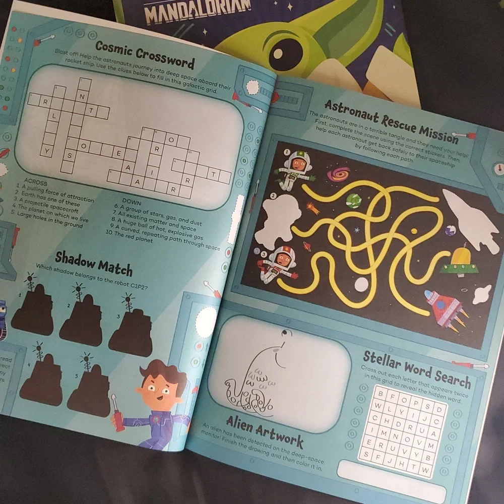 Star Wars Kids Activity Book Set‎